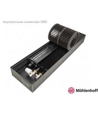 Внутрипольный конвектор с вентиляторами Mohlenhoff QSK