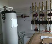 Монтаж газовой системы отопления дома 700 кв.м. с бассейном – КП «Старый Свет»