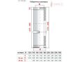 Труба-сэндвич компенсатор фикс СТ450К D350/450 (0,5/316//0,5/304) длина 310-440 мм для дымохода Альянс СТ