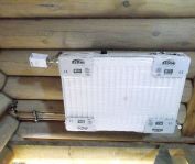 Монтаж системы отопления с электрокотлом в бане 115 кв.м. – КП «Лужайкино-2»