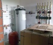 Монтаж газовой системы отопления дома 700 кв.м. с бассейном – КП «Старый Свет»