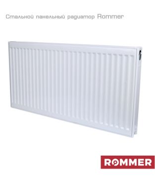 Стальной панельный радиатор Rommer Compact тип 21, 500×1000