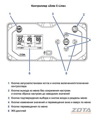 Универсальный автоматический котел Zota Rio 13-1R-210