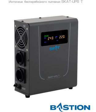 Источник бесперебойного питания Бастион SKAT-UPS 300T 220 В, 300 ВА (работает от внешней АКБ)