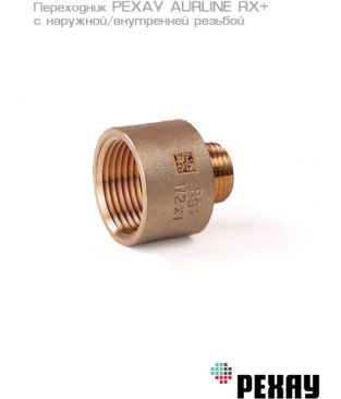 Переходники НР-ВР РЕХАУ AURLINE из красной бронзы RX+