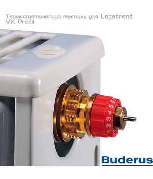Стальной панельный радиатор Buderus Logatrend VK-Profil тип 21 с нижним подключением