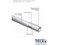 Труба универсальная многослойная TECEflex PE-Xc/Al/PE-RT, 25, белая (бухта 50 м)