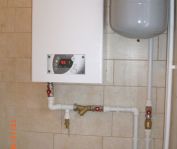 Монтаж системы отопления дома 80 кв.м. с газовым и электрическим котлами – СНТ «Авиатор»
