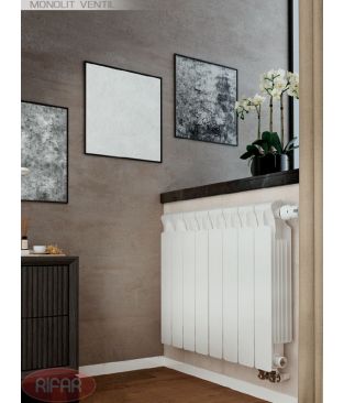 Биметаллический радиатор Rifar Monolit 500 Ventil 5 секций