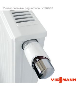 Универсальный стальной панельный радиатор Viessmann Vitoset тип 20, 500×400
