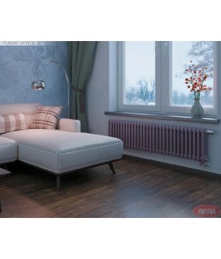Радиатор стальной трубчатый Rifar TUBOG VENTIL 3057-48 DV1 RAL 9016