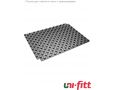 Плита для теплого пола Uni-fitt с фиксаторами, 1100х800, толщина 30 мм, черная