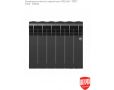 Биметаллический дизайн-радиатор Royal Thermo BiLiner 350 Noir Sable 10 секций (черный графитовый)