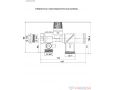 Группа безопасности бойлера Varmega VMSG15-N005070, 3/4" (1/2"), 7 бар, с поворотным элементом