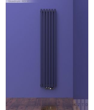 Стальной трубчатый радиатор КЗТО Quadrum 40 V 1-1500 4 секции