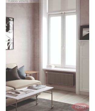 Радиатор стальной трубчатый Rifar TUBOG VENTIL 3057-48 DV1 RAL 9016