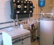 Монтаж газовой системы отопления (радиаторное отопление, теплый пол) дома 230 кв.м. – ДНП «Новый мир»