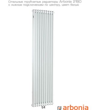 Вертикальный радиатор Arbonia 2180/08 №96 RAL 9016 (белый)