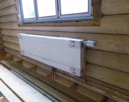 Монтаж системы отопления с электрокотлом в бане 115 кв.м. – КП «Лужайкино-2»