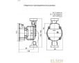 Насос циркуляционный Elsen APE 32-6 180