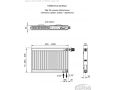 Стальной панельный радиатор Kermi therm-x2 Profil-V тип 12 FTV, 300×2000 (Россия)