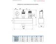 Группа безопасности котла Varmega VMSG05-M306030, 1", 3 бар, до 50 кВт, сталь (с термоизоляцией)
