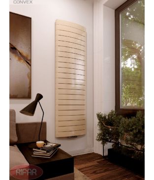 Вертикальный биметаллический радиатор Rifar CONVEX VENTIL 500-18