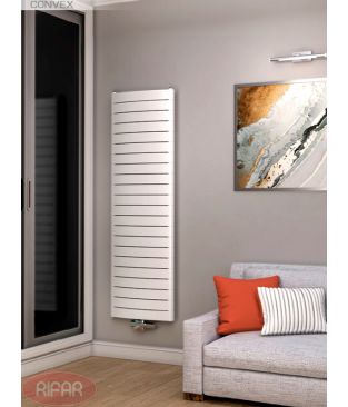 Вертикальный биметаллический радиатор Rifar CONVEX VENTIL 500-18