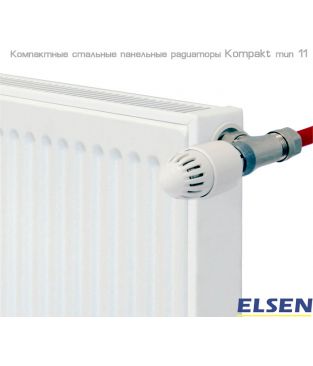 Стальной панельный радиатор Elsen Kompakt тип 11 ERK, 500×2400