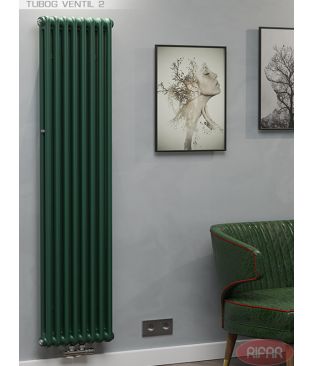 Радиатор стальной трубчатый Rifar TUBOG VENTIL 2180-06 DV1 RAL 9016