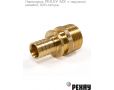 Переходник РЕХАУ MX 16-R 1/2" с наружной резьбой, DZR-латунь